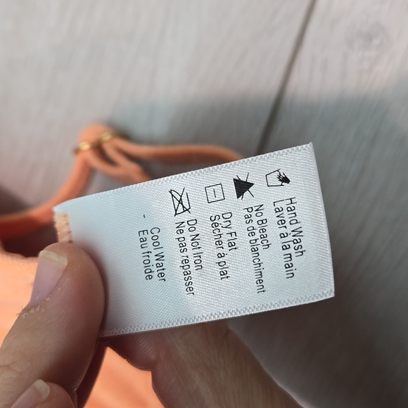 NWOT L Space Women Anthropologie Brittany Top Bra Swim sz M - Picture 4 of 5